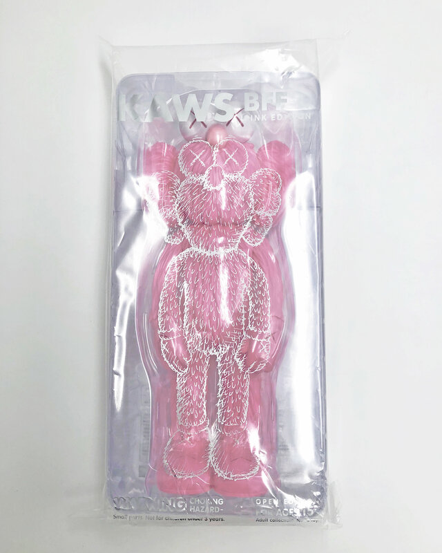 KAWS, ‘BFF (Pink)’, 2017-18, Sculpture, Painted cast vinyl, Lougher Contemporary Gallery Auction