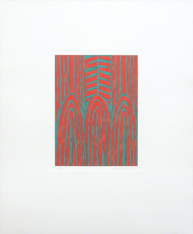 Kate Whiteford, ‘Sitelines.’, 1989, Print, 4 screenprints in colour on Velin Arches 250 gsm paper, Peter Harrington Gallery