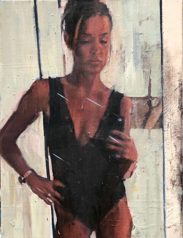 Daniele Galliano, ‘Untitled 2’, 2019, Painting, Oil on canvas, metroquadro