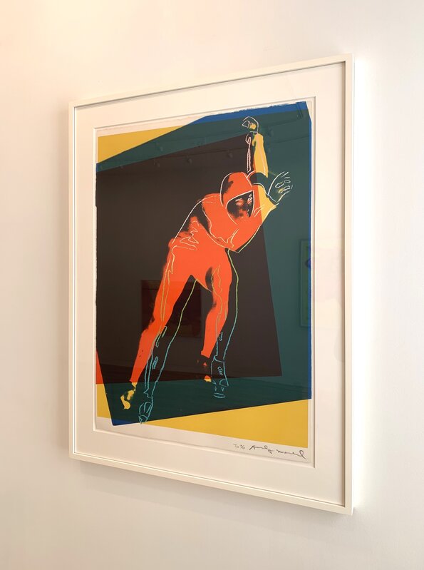 Andy Warhol, ‘Speed Skater (F. & S. II.303)’, 1983, Print, Screenprint in colors, on Arches 88 paper, Upsilon Gallery