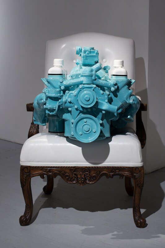 Clint Neufeld, ‘Trailer Queen’, 2010, Sculpture, Ceramic, vinyl, wood, Art Mûr