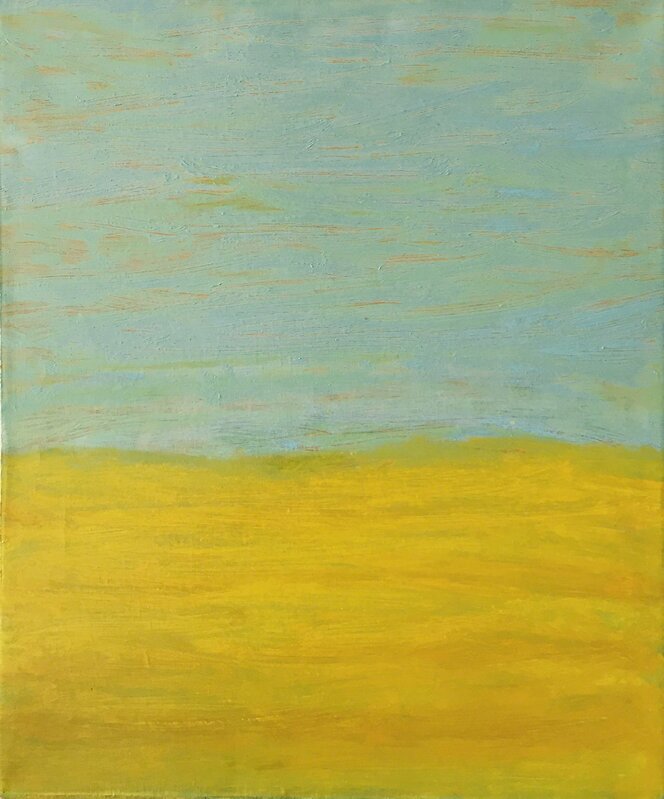 Francie Lyshak, ‘Citron Field’, 2003, Painting, Oil on linen, Carter Burden Gallery