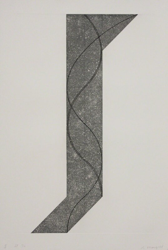 Robert Mangold (b. 1937), ‘Untitled II’, 2007, Print, Etching and aquatint, F.L. Braswell Fine Art