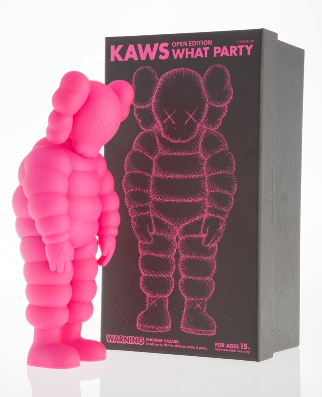 KAWS, ‘What Party (Pink)’, 2020, Ephemera or Merchandise, Pained cast vinyl, Heritage Auctions