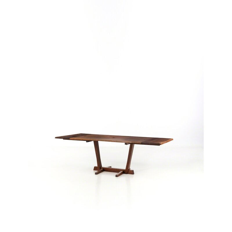 George Nakashima, ‘Conoid dining table - Unique piece -Dining table with extensions’, 1963, Design/Decorative Art, Noyer, PIASA
