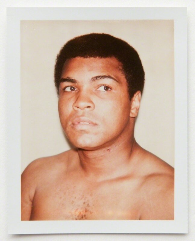 Andy Warhol, ‘Andy Warhol, Polaroid Photograph of Muhammad Ali, 1977’, 1977, Photography, Polaroid, Hedges Projects
