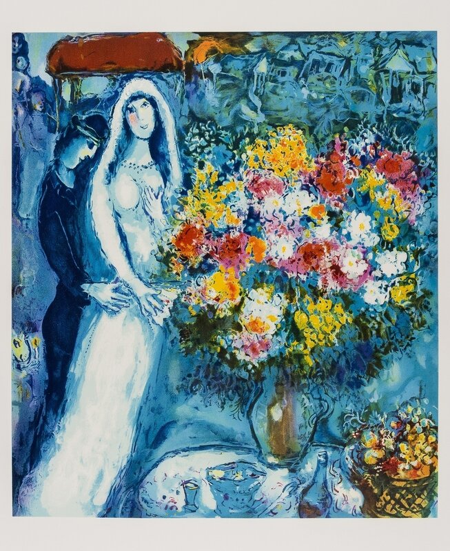 Marc Chagall, ‘Bridal Bouquet’, 1994, Print, Lithograph printed in colours, Forum Auctions
