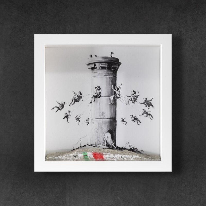 Banksy, ‘Walled Off Hotel Box Set’, Ephemera or Merchandise, Mixed media lithograph in colours on paper with a chunk of concrete, Tate Ward Auctions