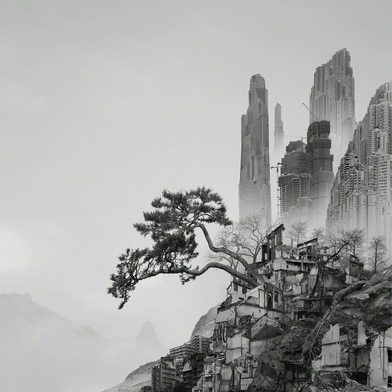 Yang Yongliang 杨泳梁, ‘Old Pine’, 2016, Photography, Film on lightbox, Sullivan+Strumpf