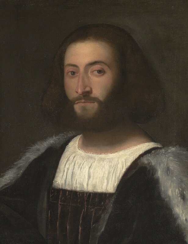Titian, ‘Portrait of a Man’, ca. 1508-1510, Painting, Oil on canvas, Indianapolis Museum of Art at Newfields
