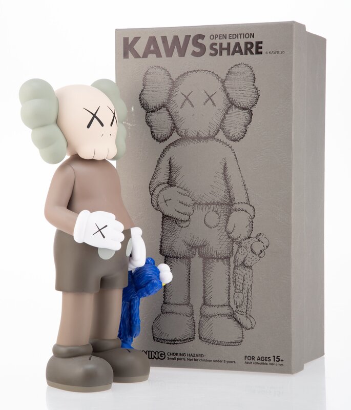 KAWS, ‘Share (Brown)’, 2020, Ephemera or Merchandise, Painted cast vinyl, Heritage Auctions