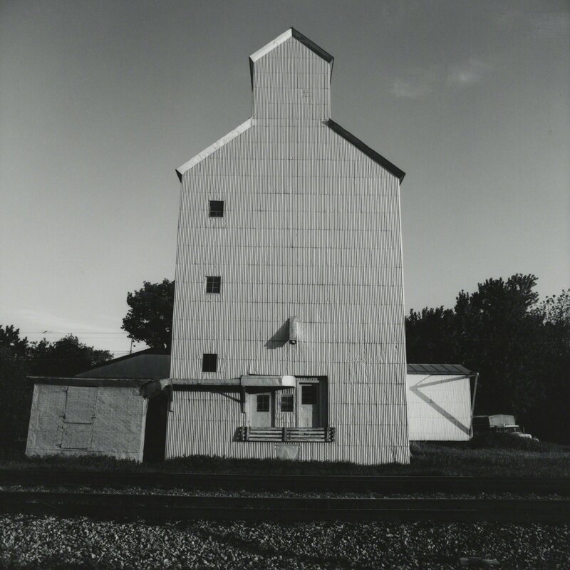 Frank Gohlke, ‘Grain Elevators, Bay City, Wisconsin’, 1973, Photography, Gelatin silver print; printed 1974, Howard Greenberg Gallery