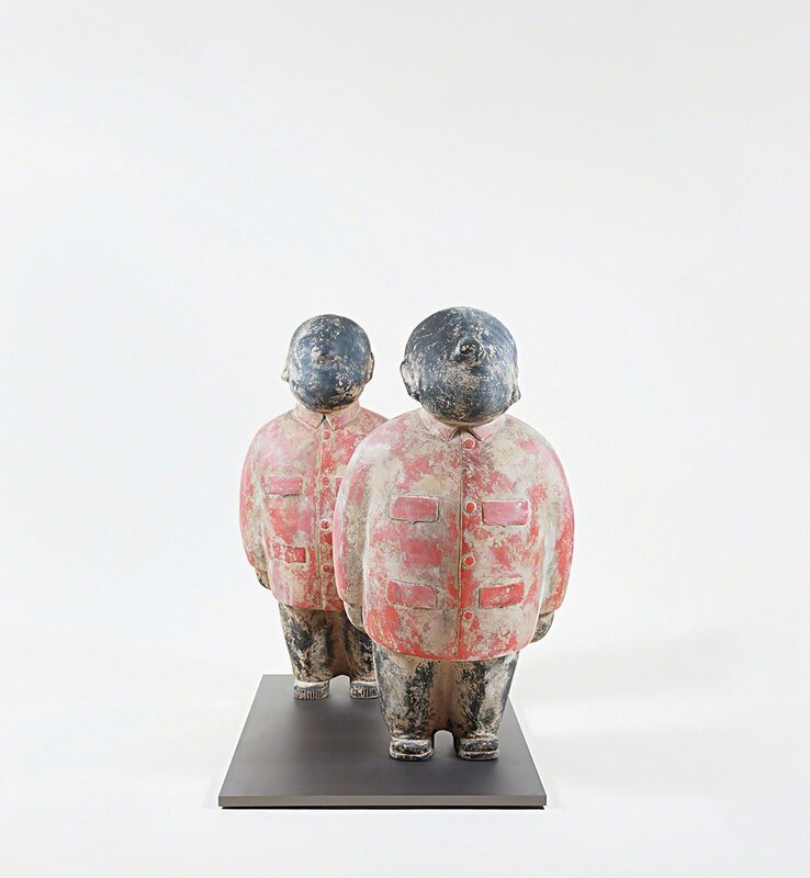 Zhu Wei 朱伟, ‘China China (Painted Pottery Edition)’, 2008, Sculpture, Aluminium and lacquer paint, Phillips
