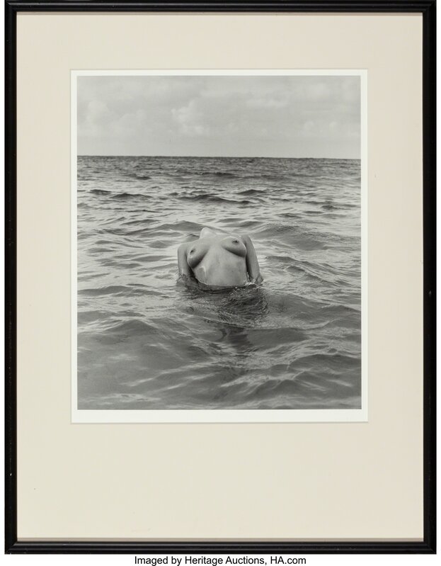 Herb Ritts, ‘Floating Torso, St. Barthélemy’, 1987, Photography, Gelatin silver, Heritage Auctions