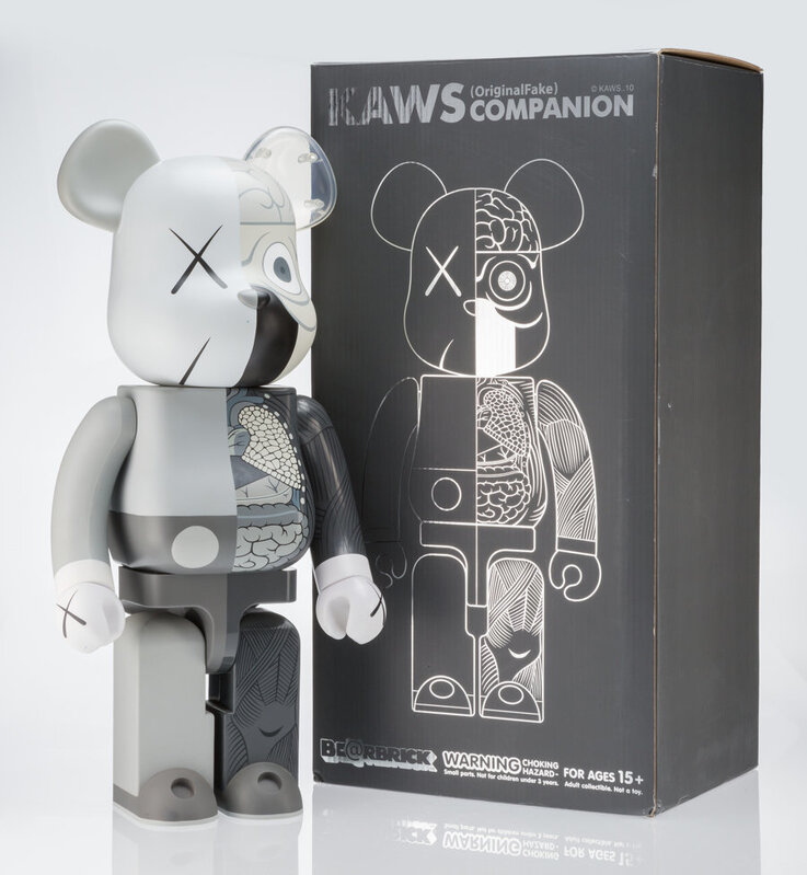 KAWS, ‘Dissected Companion 1000% (Grey)’, 2010, Other, Painted cast resin, Heritage Auctions