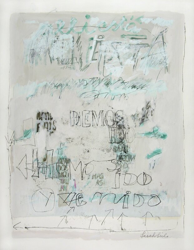 Sarah Grilo, ‘Sin Título’, 1985, Drawing, Collage or other Work on Paper, Óleo sobre papel, Jorge Mara - La Ruche
