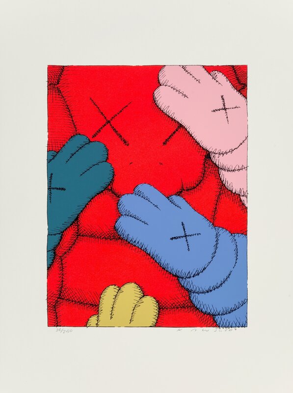 KAWS, ‘Untitled from Urge’, 2020, Print, Screenprint in colors on Saunders Waterford HP hi-white paper, Heritage Auctions