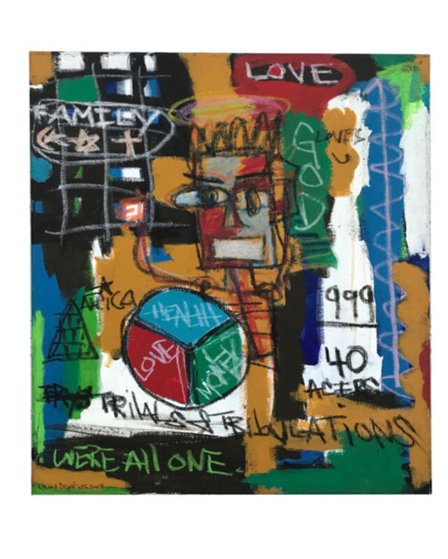Ernest Rosenberg, ‘We're All One’, Painting, Acrylic on Canvas, IAZ Art Gallery