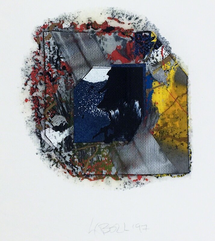 Larry Bell, ‘Fraction 2960’, 1997, Mixed Media, Vapor drawing collage with watercolor, 203 Fine Art