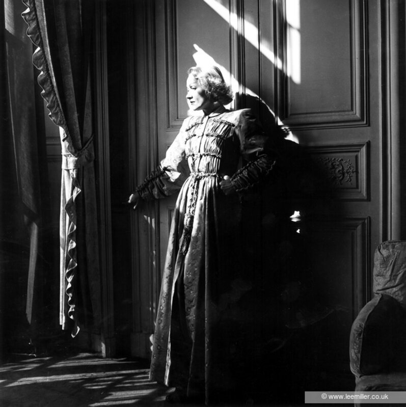Lee Miller, ‘Marlene Dietrich, Paris, France ’, 1944, Photography, Modern Gelatin Silver Fine Archival Print, Lee Miller Archives