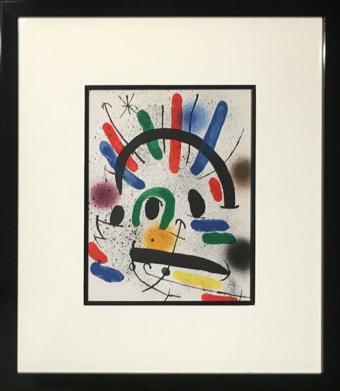 Joan Miró, ‘Litografia Original II’, 1972, Reproduction, Lithograph on paper, Baterbys