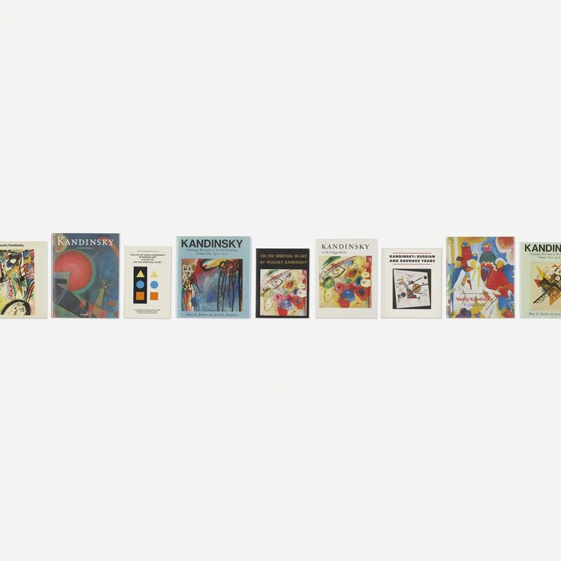 ‘Wassily Kandinsky monographs, nineteen’, Books and Portfolios, Rago/Wright/LAMA/Toomey & Co.