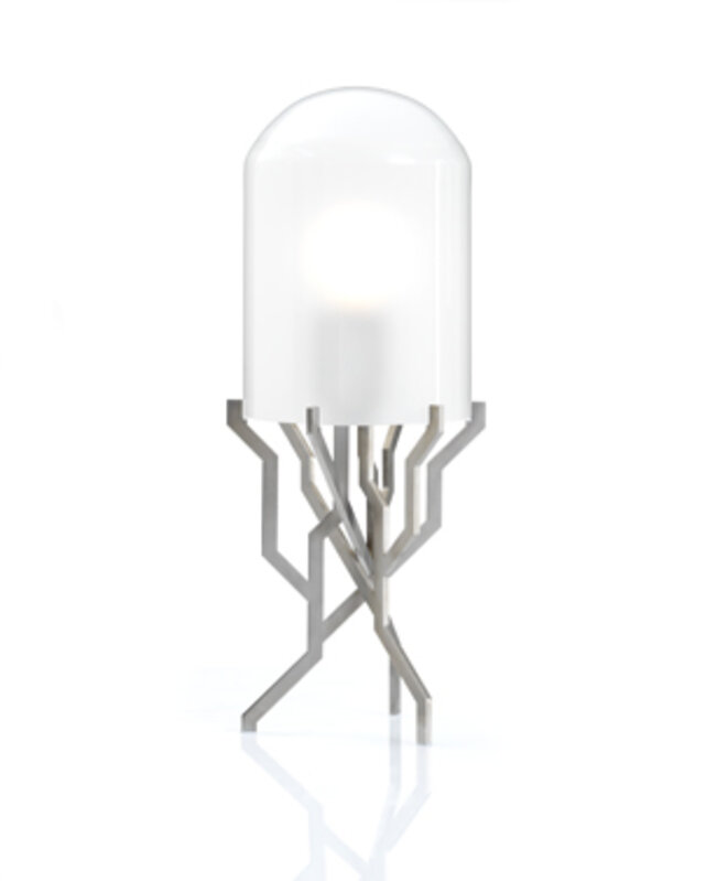 Kranen / Gille, ‘Plant Lamp’, 2008, Design/Decorative Art, Nickel plated steel, Priveekollektie Contemporary Art | Design 