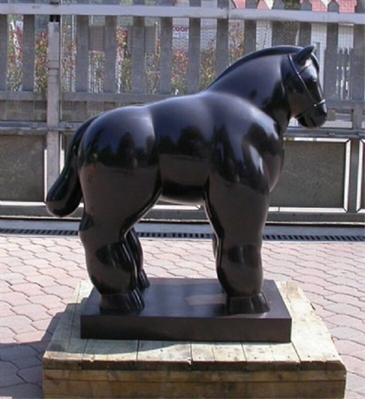 Fernando Botero, ‘Cavallo’, 2013, Sculpture, Bronze, David Benrimon Fine Art