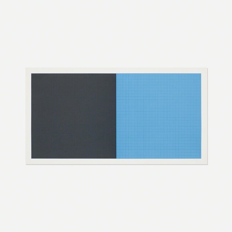 Sol LeWitt, ‘Grids and Color (plate #10)’, 1979, Print, Screenprint on paper, Rago/Wright/LAMA/Toomey & Co.
