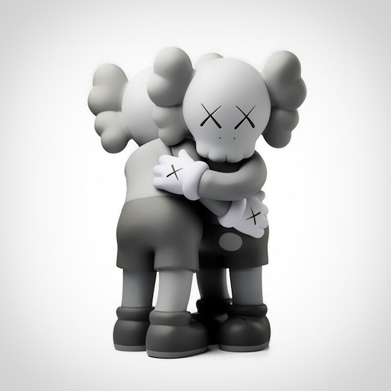 KAWS, ‘Together (Grey)’, 2018, Sculpture, Painted cast vinyl figure, Tate Ward Auctions