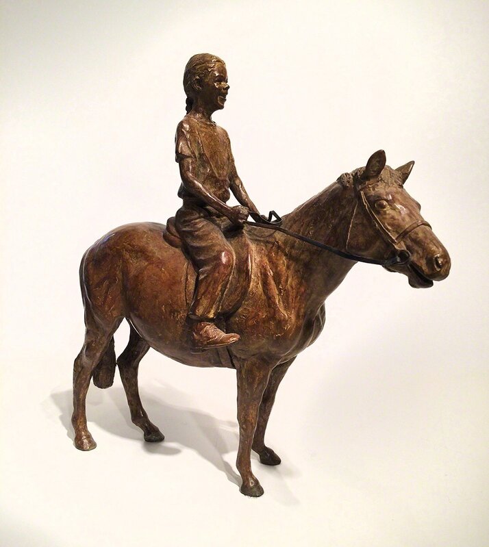J. Clayton Bright, ‘The Equestrienne’, ca. 2012, Sculpture, Bronze, Somerville Manning Gallery
