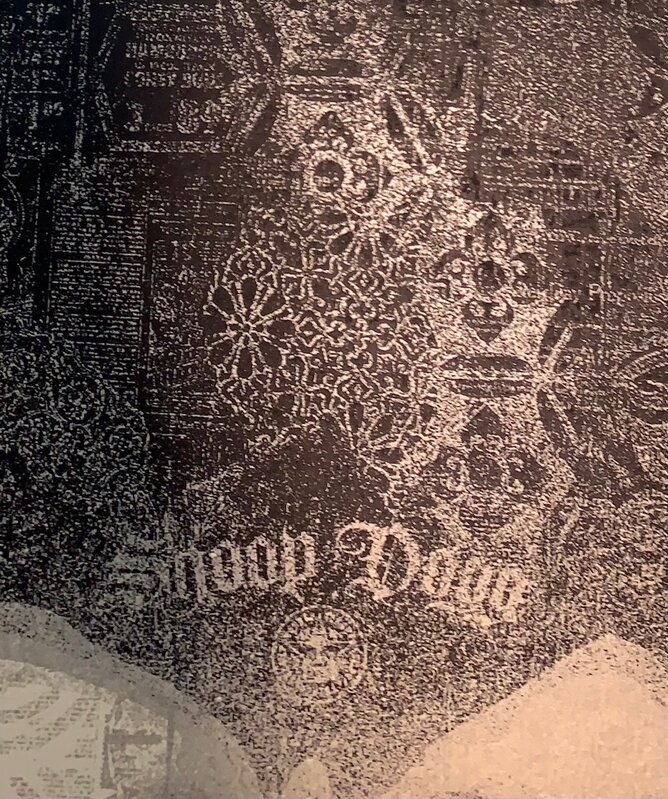 Shepard Fairey, ‘Shepard Fairey Print Snoop Dogg D-O Double G Obey Giant Rapper Silkscreen Street Art’, 2020, Print, Silkscreen on Fine Art paper with Silver Metallics Inks, New Union Gallery