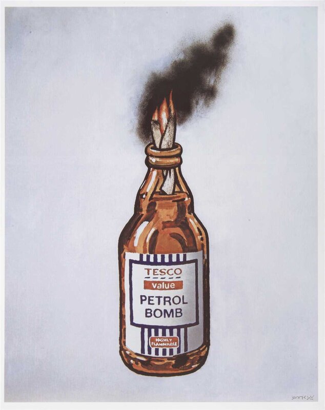 Banksy, ‘Tesco Value Petrol Bomb’, 2011, Print, Offset lithograph in colours, Tate Ward Auctions