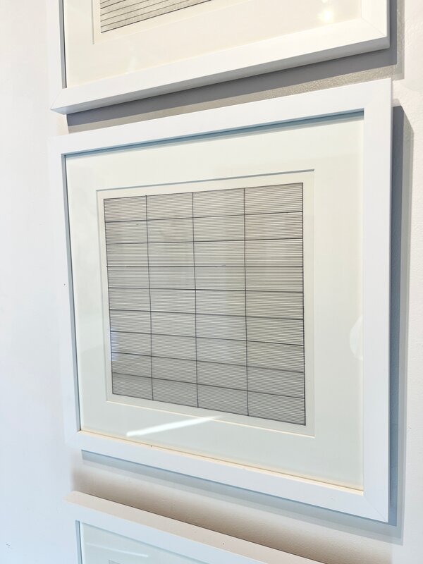 Agnes Martin, ‘Suite of Ten Lithographs from the Stedelijk Portfolio with frames’, 1990, Print, Lithograph on Paper, Turner Carroll Gallery