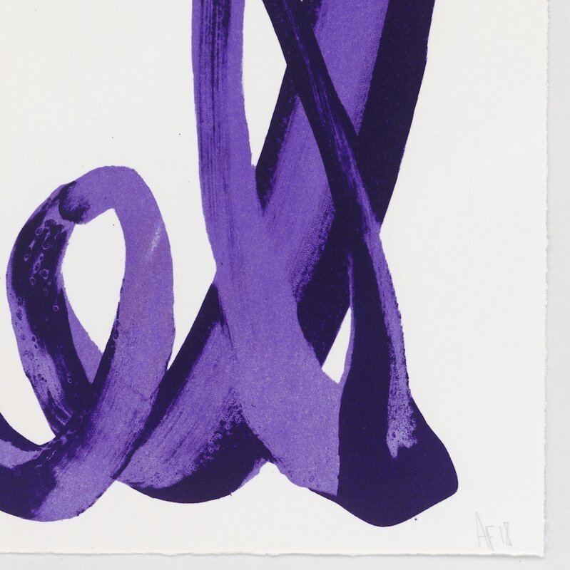 Adrian Falkner, ‘Violet Hand’, 2018, Print, Lithograph, Print Them All