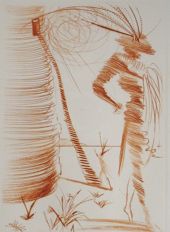 Salvador Dalí, ‘Romeo and Juliet’, 1968, Print, Drypoint engraving, DTR Modern Galleries