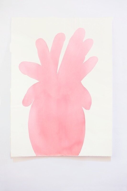 Maria Roosen, ‘Prick Vase’, 1991, Drawing, Collage or other Work on Paper, Watercolour on paper, Galerie Fons Welters