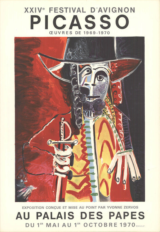 Pablo Picasso, ‘Festival D'Avignon’, 1970, Print, Lithograph, ArtWise