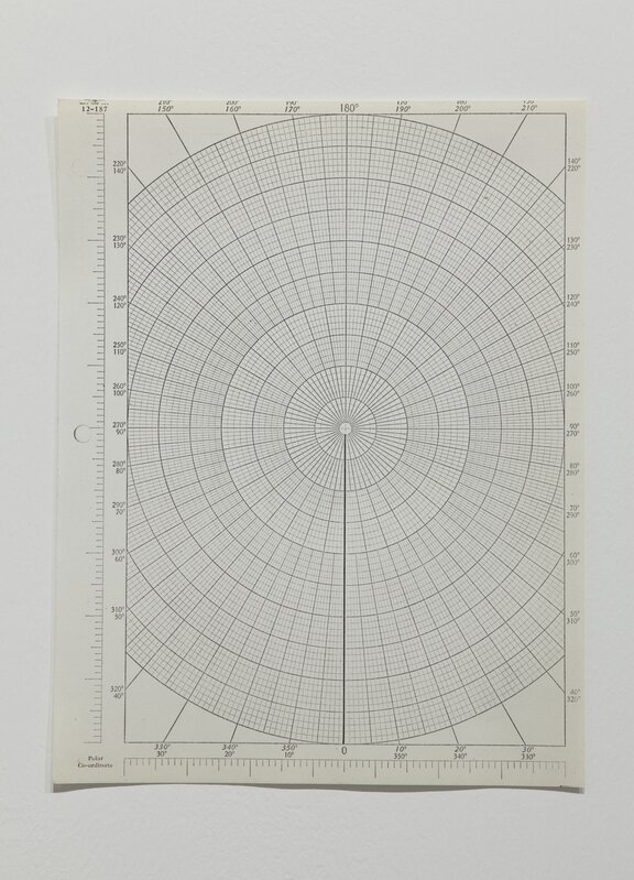 Robert Barry, ‘Untitled (11 elements)’, 1968, Drawing, Collage or other Work on Paper, Ink on graph paper, Alfonso Artiaco