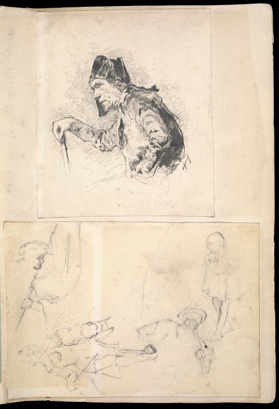 Mariano Fortuny y Carbó, ‘Figure studies’, 1869, Getty Research Institute