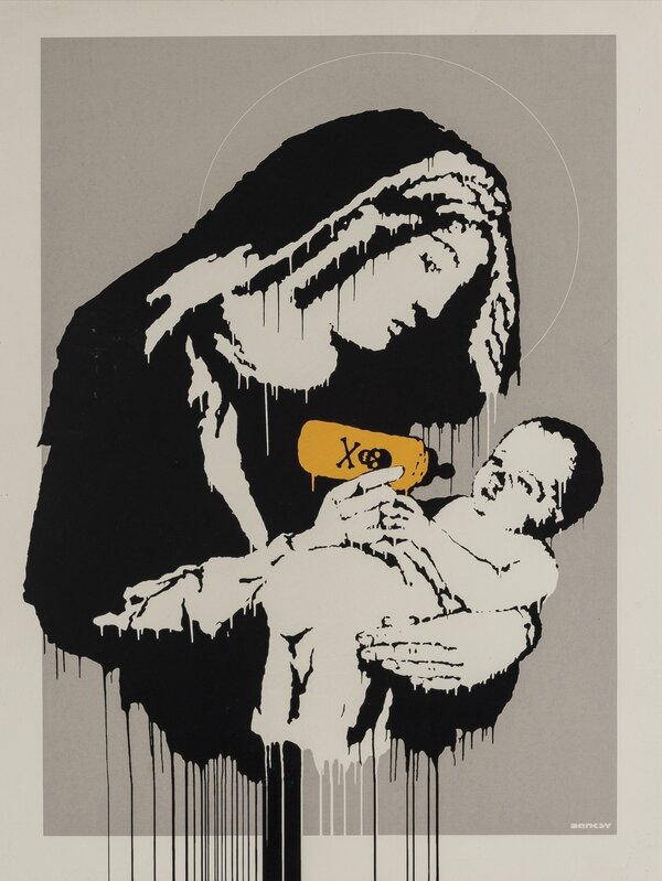 Banksy, ‘Toxic Mary’, 2003, Print, Screenprint in colours, Forum Auctions