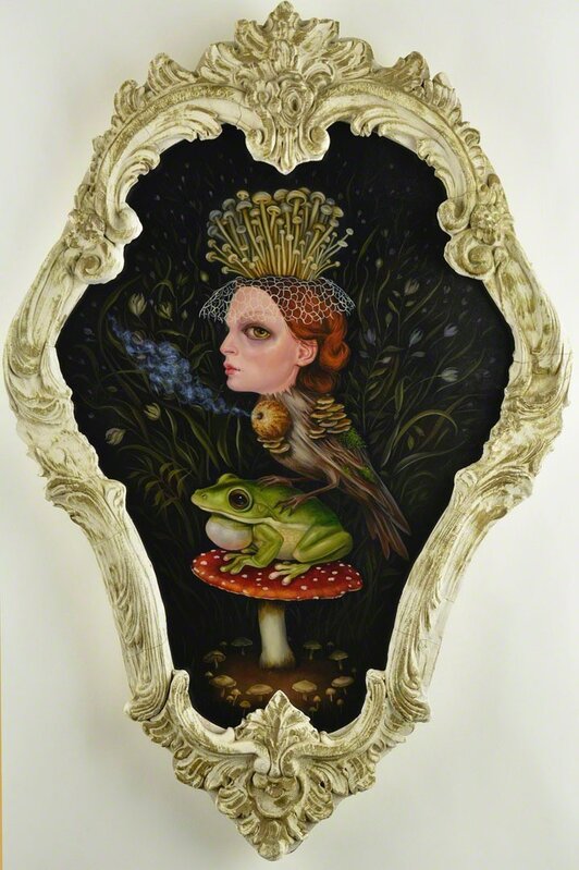 Jennybird Alcantara, ‘Queen of the Terra Incognita’, 2019, Painting, Oil, Haven Gallery