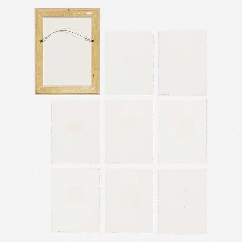 Grace Knowlton, ‘Box Step, Set D suite’, 1999, Print, Monoprints, Rago/Wright/LAMA/Toomey & Co.