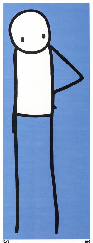 Stik, ‘Hip (Blue)’, 2013, Print, Offset lithograph printed in colours, Forum Auctions