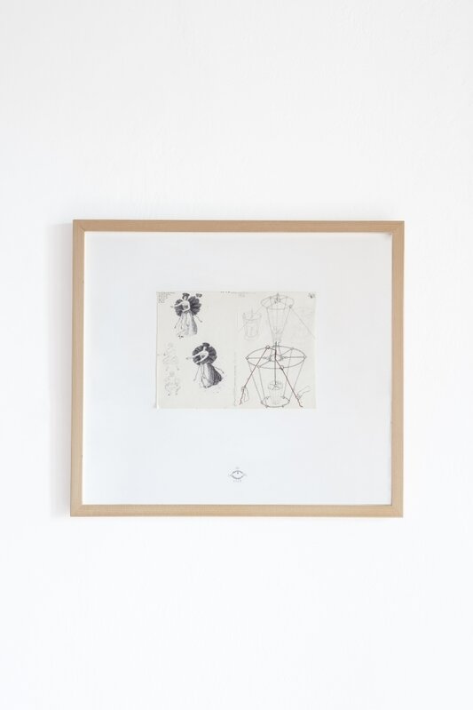 José Antonio Suárez Londoño, ‘Dibujo’, 2019, Drawing, Collage or other Work on Paper, Mixed technique on paper, wooden frame, GALLERIA CONTINUA