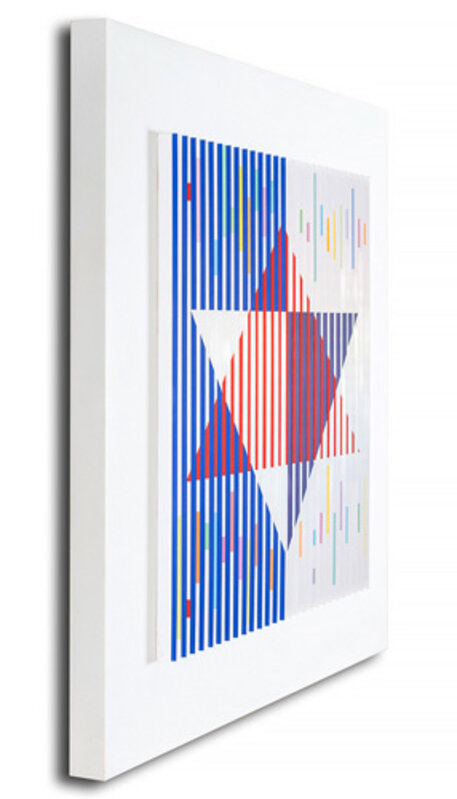 Yaacov Agam, ‘Star of David Polymorph’, 1983, Painting, Color Polymorph, Corridor Contemporary