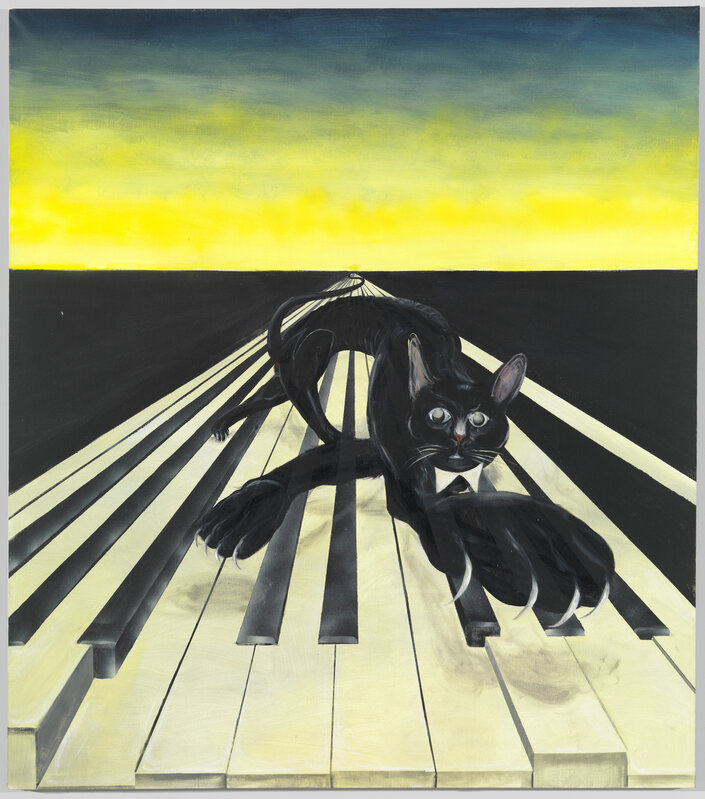 Tomasz Kowalski, ‘Untitled (Cat)’, 2012, Painting, Oil on canvas, NINO MIER GALLERY