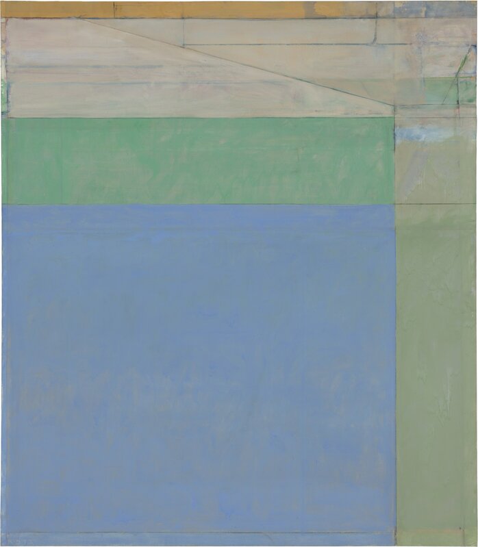 Richard Diebenkorn, ‘Ocean Park #66’, 1973, Painting, Oil and charcoal on canvas, Richard Diebenkorn Foundation