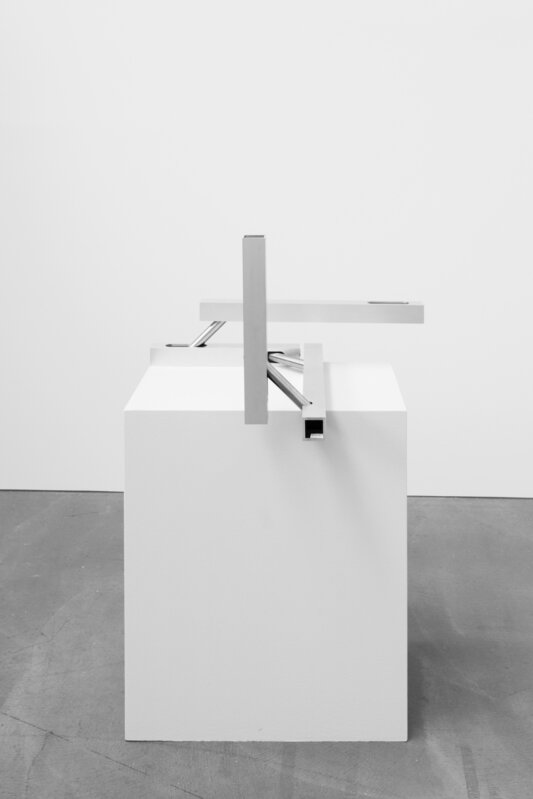 Sarah Oppenheimer, ‘SK-JS_01’, 2017, Sculpture, Aluminum, steel, 3D printed ABS (thermoplastic), von Bartha