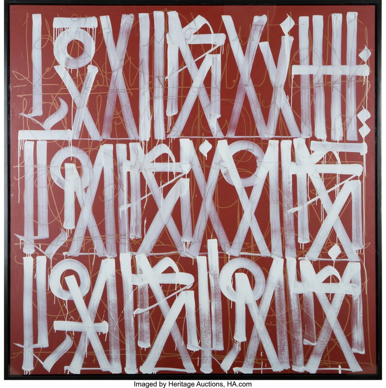 RETNA, ‘Untitled’, n.d., Painting, Acrylic on canvas, Heritage Auctions